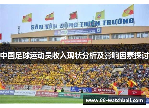 中国足球运动员收入现状分析及影响因素探讨